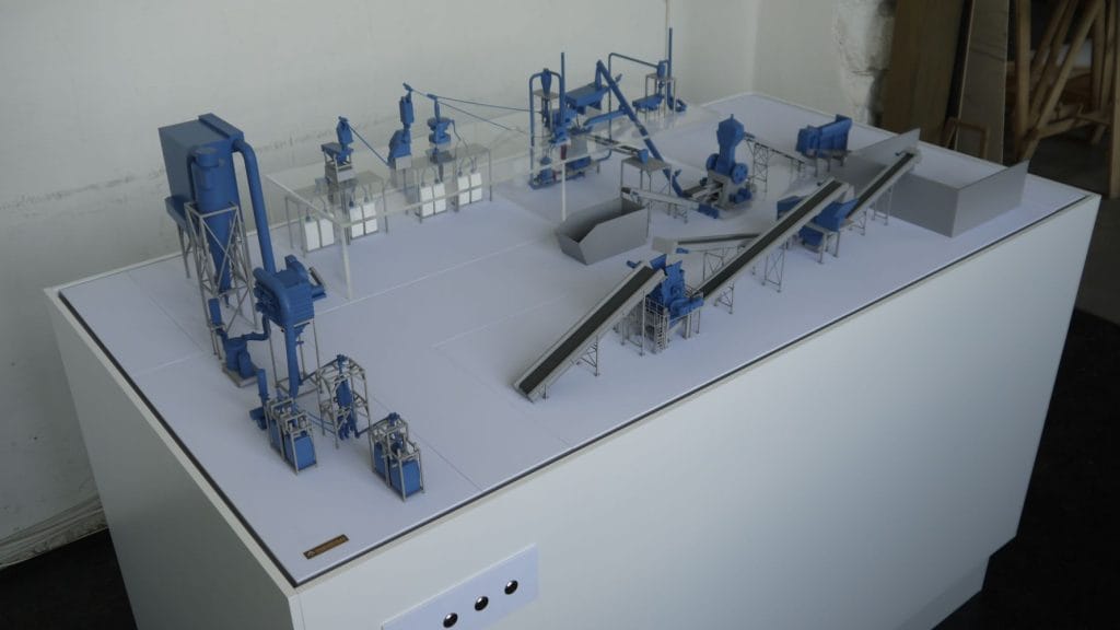 Bilder 74 Industriemodell Pallmann 1:100 - Architektur Modellbau