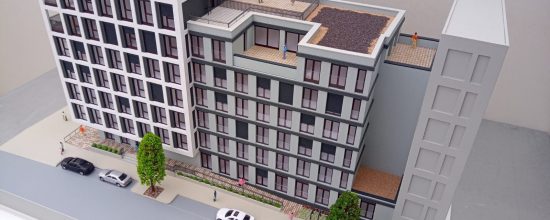 Messemodell 1:100, Vertriebsmodell Berlin Stuttgart Hamburg Bremen Köln München